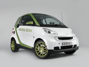 Smart ForTwo Electric Drive Coupe 2009 года (UK)